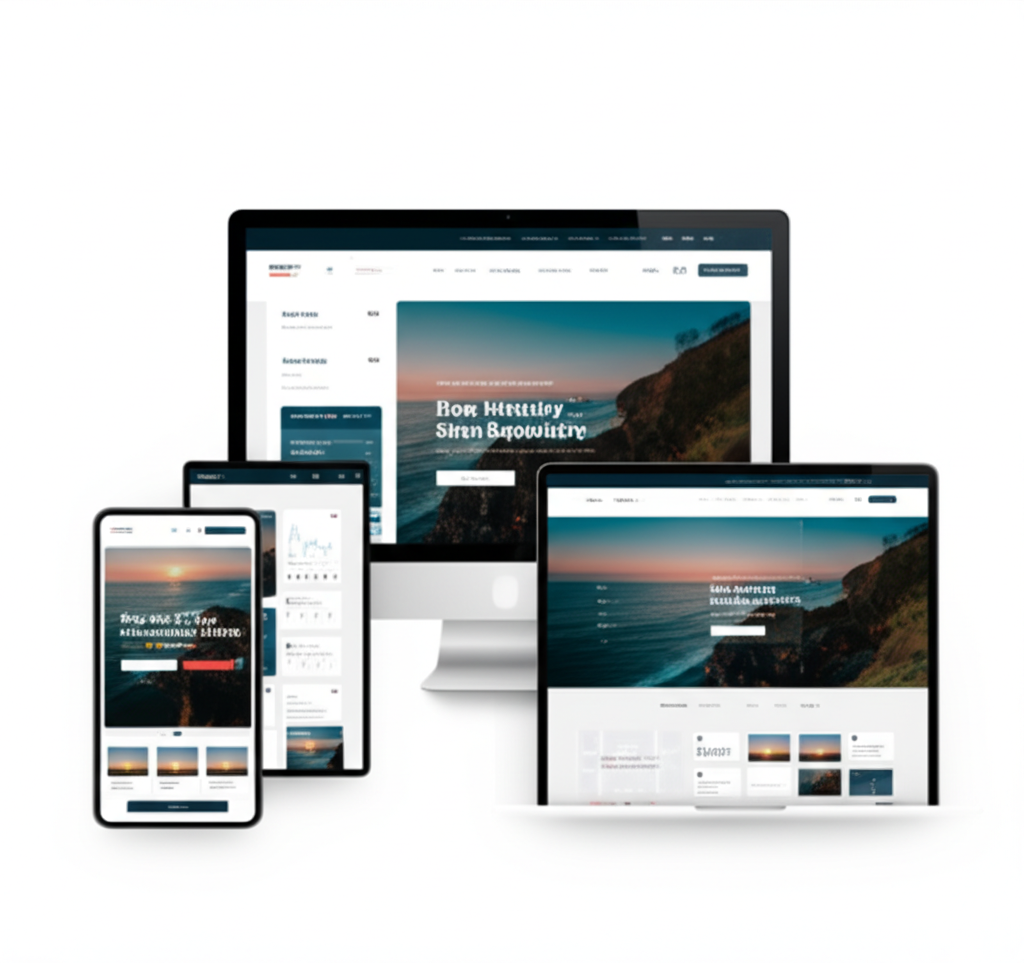 موقع ويب متطور